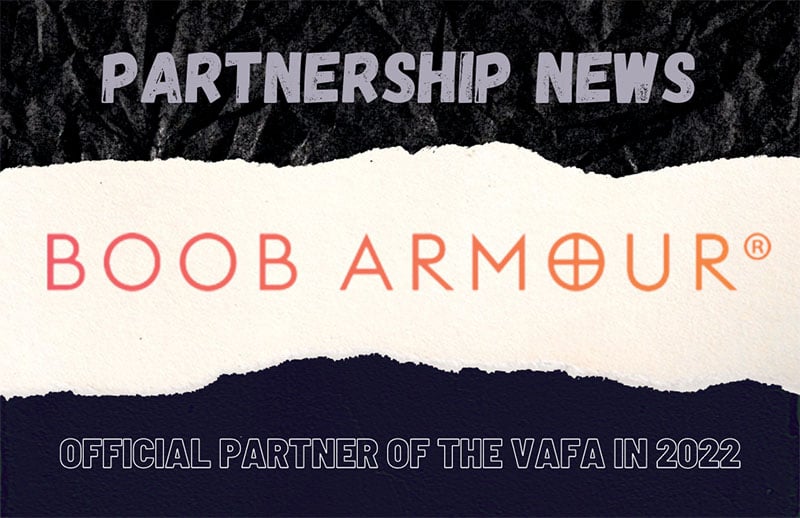 BOOB ARMOUR partners with VAFA in 2022