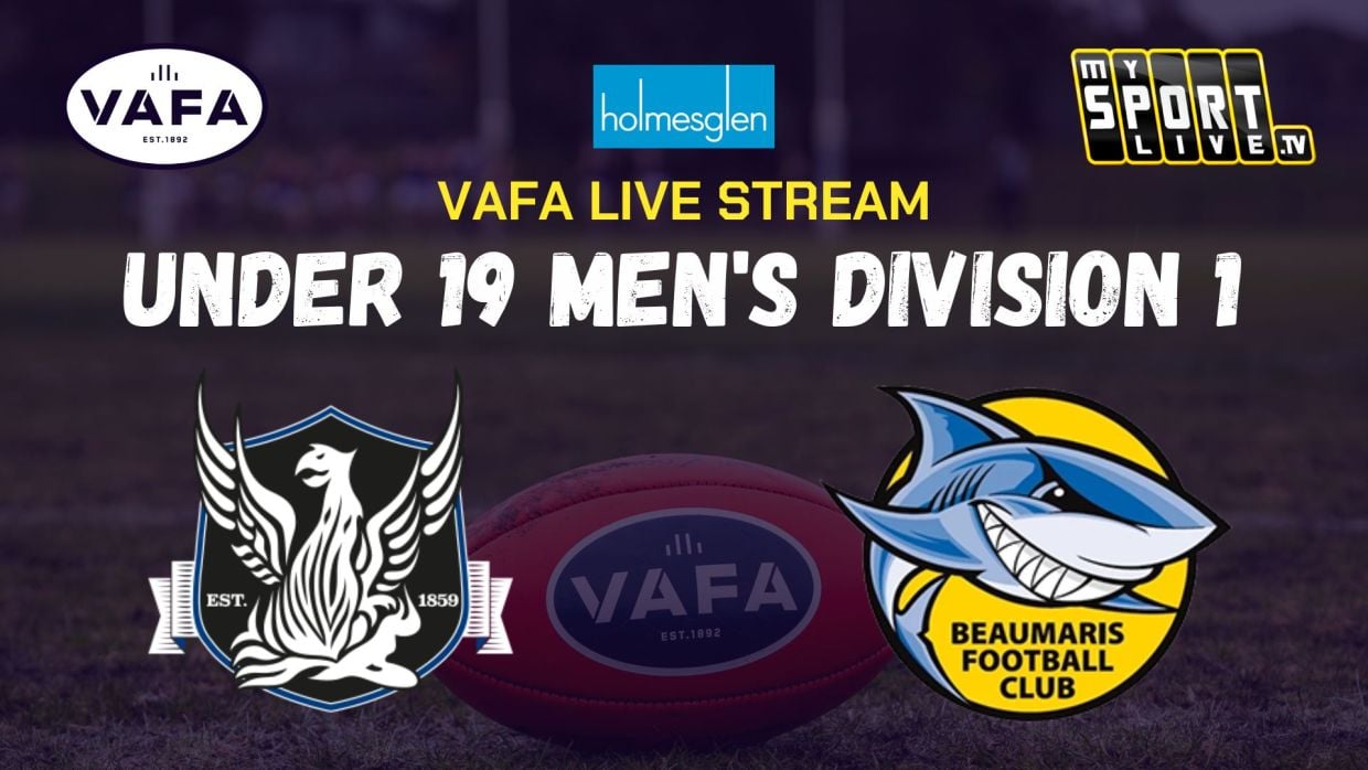 VAFA U19 Live Stream: Uni Blacks v Beaumaris