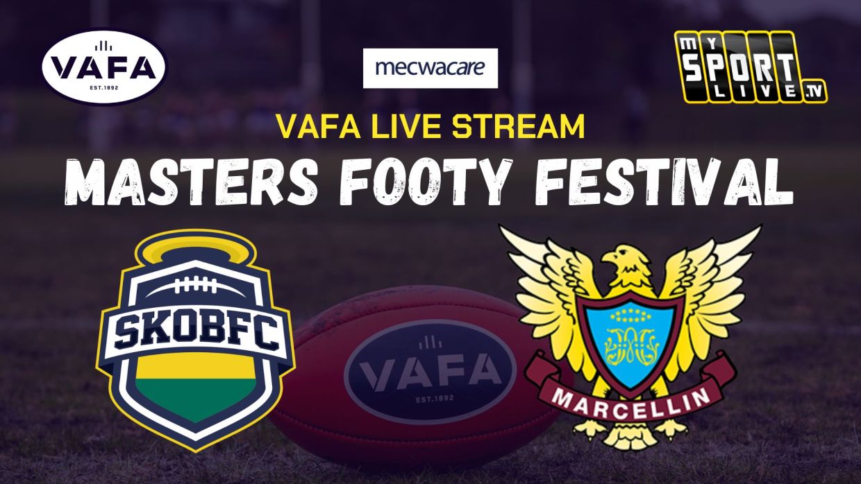 VAFA Masters Live Stream St Kevins v Marcellin